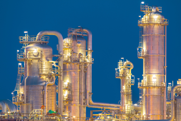 石油精製、化学プラント